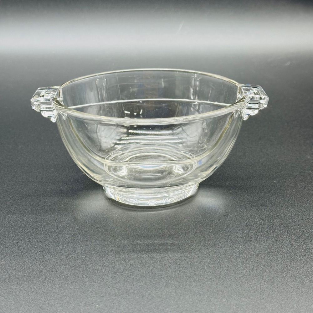 Vintage Cambridge Crystal Pristine Clear Glass Divided Relish Dish Art Deco